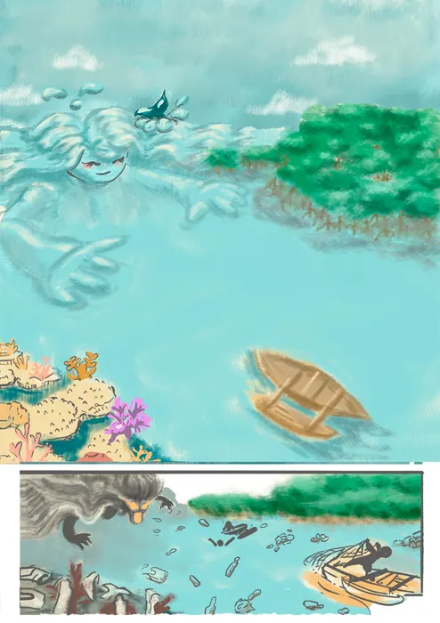 Mise en couleur, planche 1